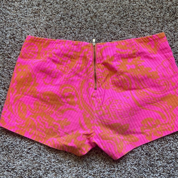 Lilly Pulitzer Liza shorts pink pop esta size small - Picture 6 of 7